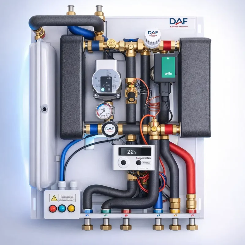 Daf Enerji Kat İstasyonu Sistemleri | Merkezi Isıtma Çözümleri
